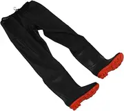 WHAMVOX Men's Waterproof Waders PVC Fishing Waders Non-Slip Wading Pants Breathable Rain Trousers for Outdoor Activities