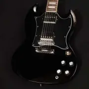 Epiphone / Inspired by Gibson SG Standard Ebony Electric Guitar