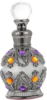 CALLARON Glass Perfume Bottle Travel Perfume Container Chic Design Leakproof Portable Cosmetic Holder for Fragrance for Trips and Daily Use