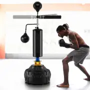 CostwayBoxing Speed Trainer Freestanding 360°Spinning Bar
