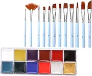 1 Set Paint Brush Face Stick Red Face Paint Fave Paint Rainbow Face Paint Face Paint Stencils White Face Paint Kit Face Painting Face Pant Face Paint for Water Soluble Pigment