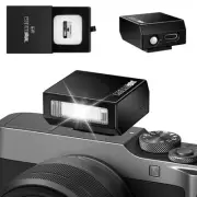 Upgrade Aluminum F1s Mini Camera Flash for Ricoh GR3/GR3X/Fuji/Sony ZV1/Nikon...