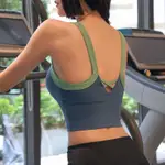 YOGA SUIT T-SHIRT SPORTS VEST RUNNING FITNESS SUIT 帶胸墊瑜伽服背心女