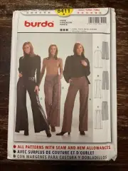 Burda 8411 UNCUT Sewing Pattern, Misses' Pants, Size 10-20