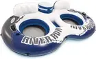 Intex River Run II Inflatable 2-Person Pool Tube Float with Attached Cooler