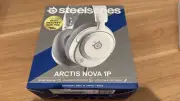 SteelSeries Arctis Nova 1P Over-Ear Gaming Headset - White Mic Lightweight NEW