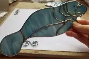 Stained Glass Manatee (Sea Cow)