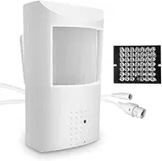 Audio 4MP(1440P) 3.7mm Lens Night Vision Mini IP 940nm Infrared IR led PIR Style P2P Indoor POE Motion Detector Security Camera for NVR/RSTP(NOT Wireless)