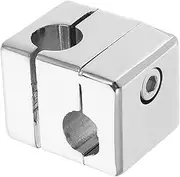 CATIEBYE Stainless Steel Square Clamp Holder Electroplating Cross Clamp for Laboratory Use and Sturdy Design Smooth Edges for Safe Handling for Secure Clamping