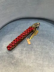Cord keychain trick One size Tabac/Amarante
