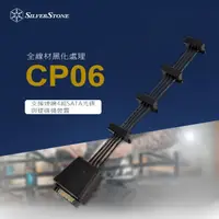 在飛比找momo購物網優惠-【SilverStone 銀欣】CP06(90度的SATA電