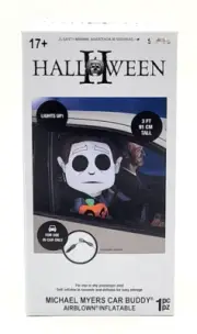Halloween II Michael Myers Car Buddy Air blown Inflatable Light Up 3 Foot