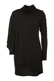 Sienna Turtle Neck Dress--MART-M7829SI-B