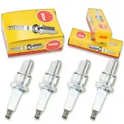 4pcs 00-02 Polaris Scrambler 400 2x4 NGK Standard Spark Plugs 400cc 24ci ge
