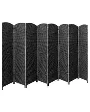 Sorbus Grey/Room Divider 8-Panel