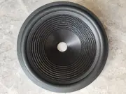 2 pieces 12" 12 inch foam surround paper cone ( 39.5mm center hole ) depth 70mm
