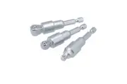 Laser Tools Wobble Drive Socket Adaptor Set 3pc 1/4" 3/8" & 1/2" 1/4"D 8716