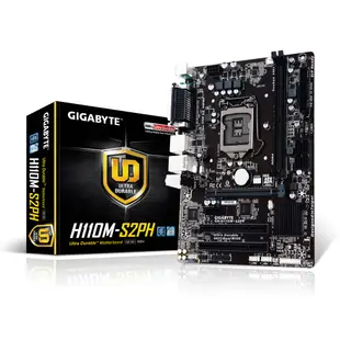 GIGABYTE 技嘉 H110M-S2PH 主機板 M-ATX 1151腳位 保固三年 主板