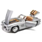 1:18 MERCEDES BENZ 300 SL TOURING 1957 SILVER BURAGO NO BBR MR PEAKO FRONTIART