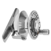 (BLT40)Full Metal Raft Reel Front End Fishing Reel Ice Rock Fly Fishing Out SS