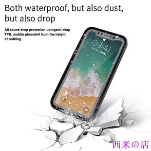 現貨Iphone Xs Max Xr X 7 8 6 6s Plus 防水游泳潛水 Tpu 全面保護防震保護套保護套 可開發票