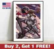 Attack on Titan Mikasa Ackerman Poster 18" x 24" Print Anime Wall Art AoT