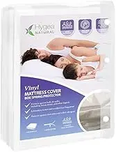 Bed Bug Box Spring Or Cover Mattress Cover Vinyl 100% Waterproof Box Spring Protector - Dust Mite,lice and Allergen Proof Encasement- Size Full/Double