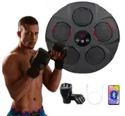 Smart Bluetooth Music Boxing Machine – Wall-Mounted Punching Trainer with Gloves