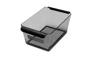 MadeSmart Short Deep Storage Bin 25.5x15.2cm Carbon
