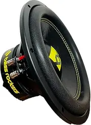 Bass Rockers 12" 1200W/ 600W RMS Dual 4 Ohm Car Audio Stereo Sub Subwoofer for Amplifiers Amps