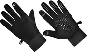 HORIALENCE Winter Gloves for Men Women Touchscreen Compatible Windproof Thermal Riding Gloves with Slip Grip for Cold Weather Cycling Driving Outdoor Activities