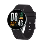 LV18 1.3inch Full Touch Screen Blood Oxygen Pressure Heart Rate Monitor Smart Watch BLACK COLOR