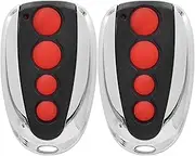 2PCS Garage Door Remote for Steel-Line ZT-07 Garage Remote Replacement Compatible with SD800 Garage Door Opener 433.92MHz Rolling Code 4-Channel Remote Control