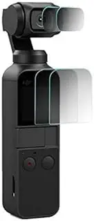 2 Set Screen Protection Film+Lens Protection Film Upgraded Tempered Glass for DJI OSMO Pocket