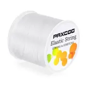 1mm Elastic Bracelet String Cord Stretch Bead Cord for Jewelry 1 MM White