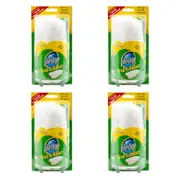 4PK Pledge Grab It Duster Home Surface Cleaner Dust/Allergen Remover w/ Handle