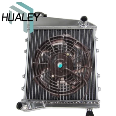 Aluminum Radiator For+Fan AUSTIN/ROVER MINI COOPER/MORRIS MODELS 1968-91 MT