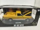 1:24 DDA Ford XY GT Ute Yellow Ochre Diecast Opening Parts