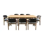 Kingston 8 Seat Outdoor Dining Set