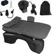Inflatable Car Back Seat Mattress Portable Travel Camping Soft Rest Air Bed Sleeping Bed, Travel Inflatable Mattress Air Bed for Car Universal SUV Extended with Two Air Pillows