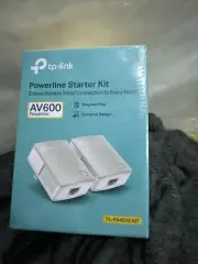Tp-Link powerline Homeplug Ethernet starter kit AV600 Powerline TL-PA4010 kit