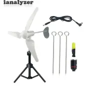 50W Micro Wind Generator Kit Portable Wind Turbine Generator for Outdoor Uses