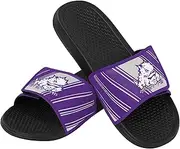 FOCO mens Ncaa College Team Logo Shower Sport Legacy Slide Flip Flop Sandals