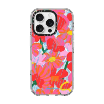iPhone 16 Pro Impact Clear Case MagSafe Compatible Rain