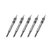 5 x Bosch Glow Plugs for Mercedes Benz C250D W202 2.5L OM605.910 I5 20V 94-96
