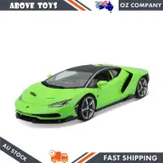 1:18 Scale 2017 Lamborghini Centenario Green Diecast SuperCar Model Car #31386