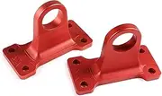 Alloy Metal Tow Hook Drop Hitch Receiver,Vehicle Towing Ring, Compatible With Land Rover Defender 110 130 2020-2021 Accessories(2Pcs-Red)