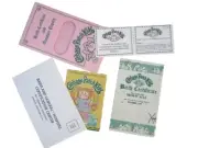 Cabbage Patch Kids Birth Certificate and Adoption Papers, October 1