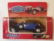 Vintage Welly Old Timer Diecast Metal Pullback and Go Toy Car