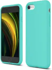 ZUSLAB iPhone 8 / 7 Case Nano Silicone Shockproof Gel Rubber Bumper Protective Cover for Apple - Mint Green